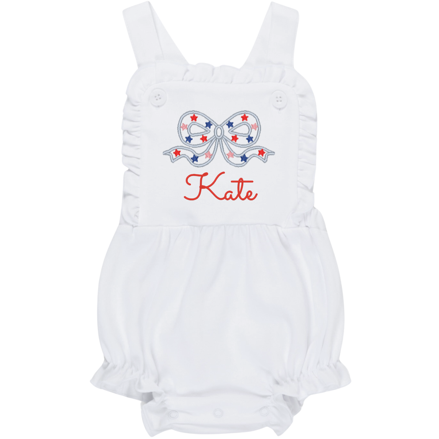 Patriotic Knit Sunsuit for Girls & Boys