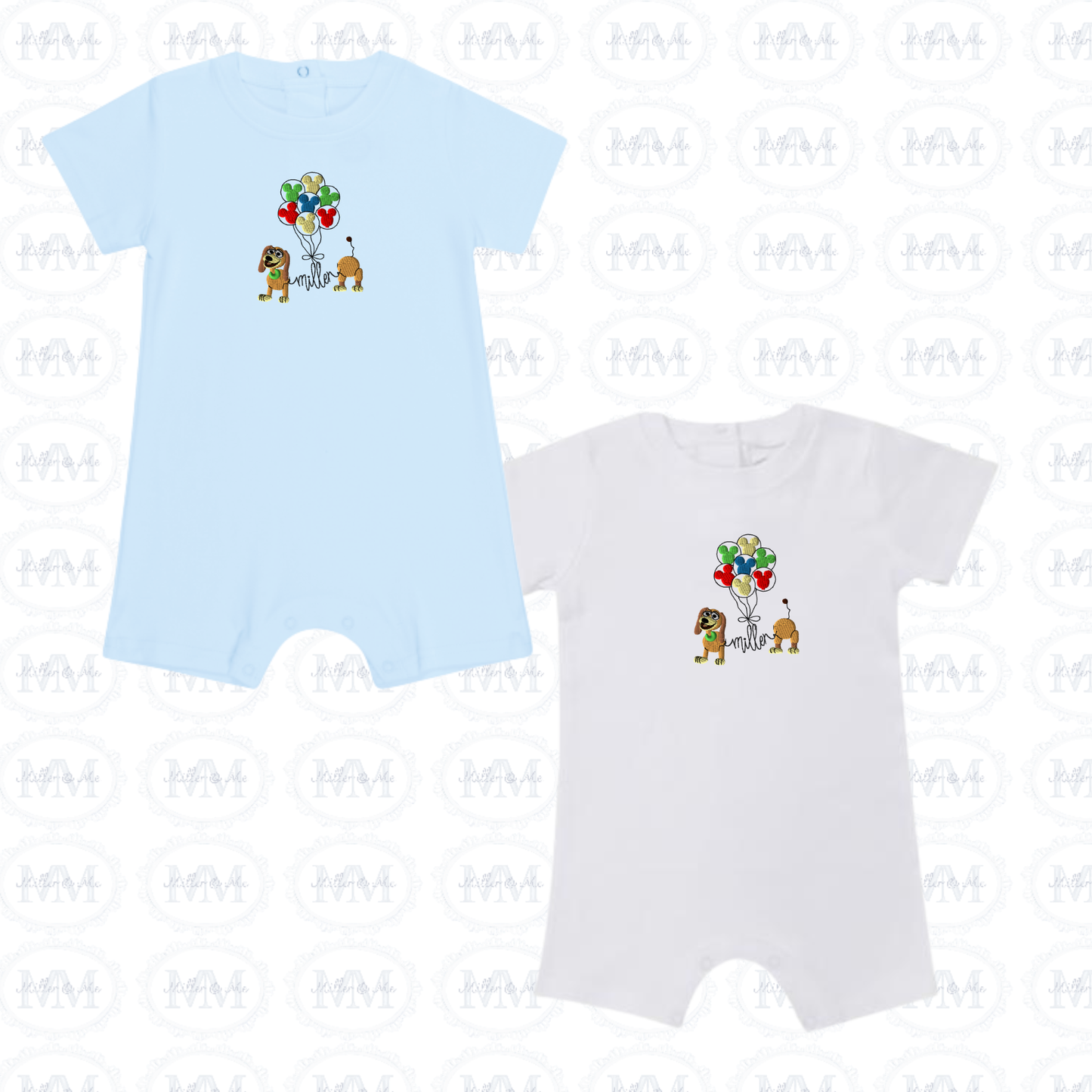 Boys Slinky Dog Inspired Romper