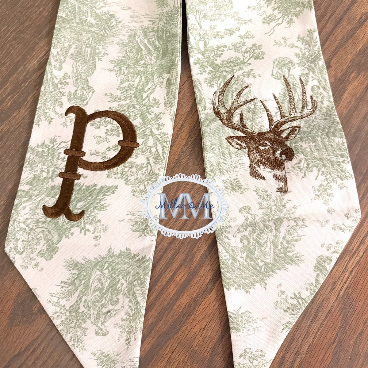 Whitetail Deer Wreath Sash