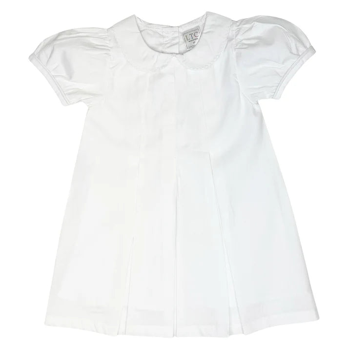 Spring Floral Monogram Pleated Dress
