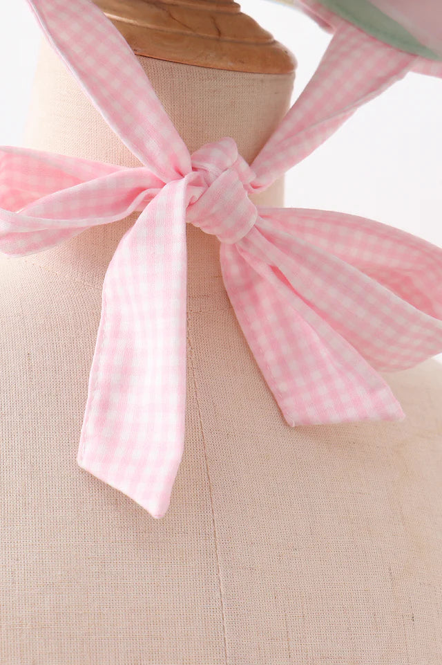 Rainbow Stripe Bonnett