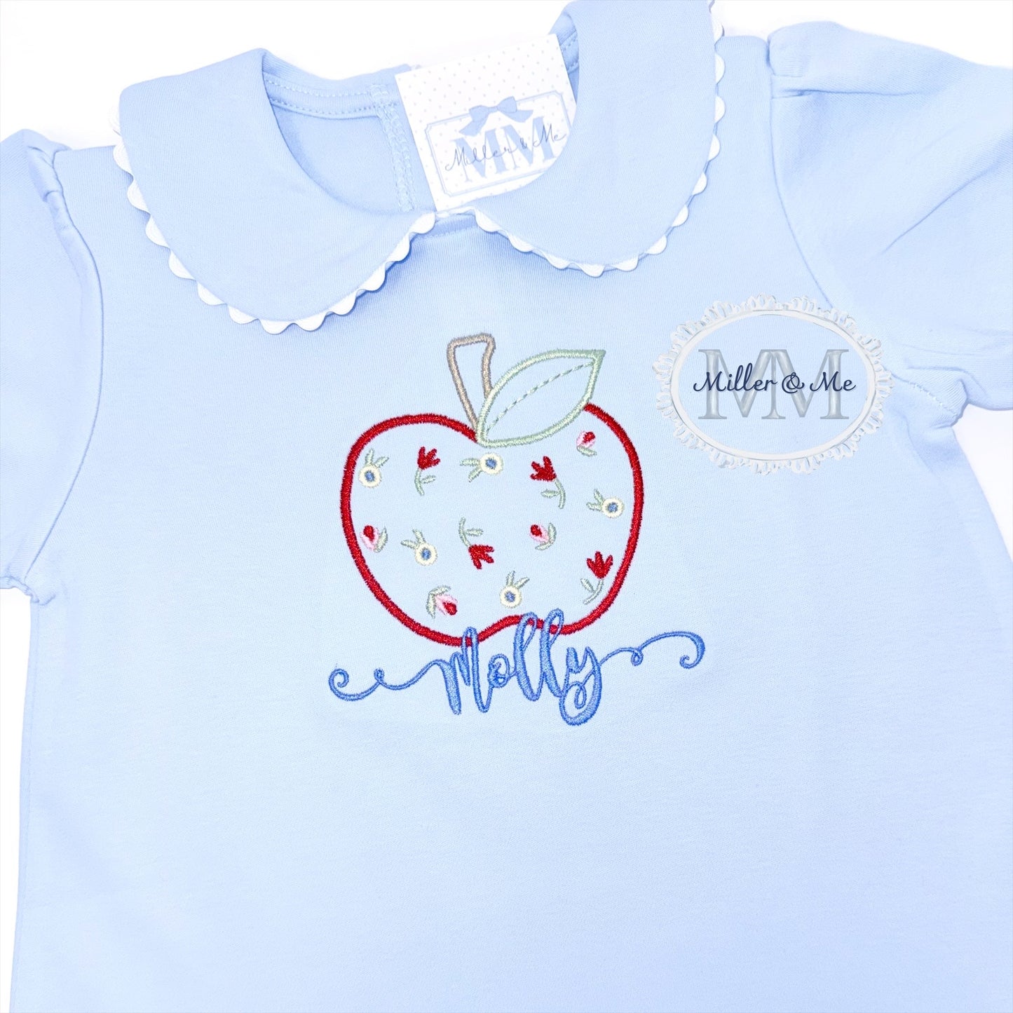 Back to School Girls Peter Pan Collar Dress