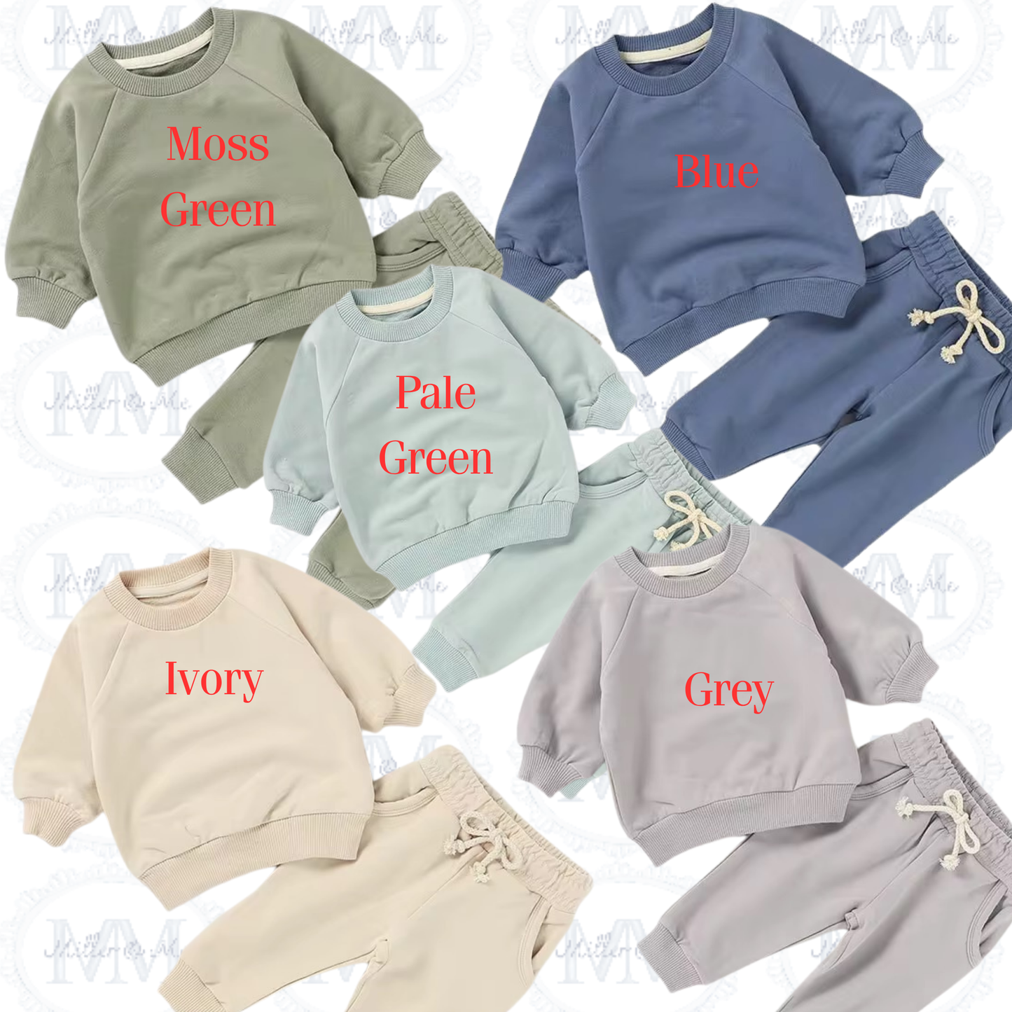 Baby & Toddler French Terry Jogger Set