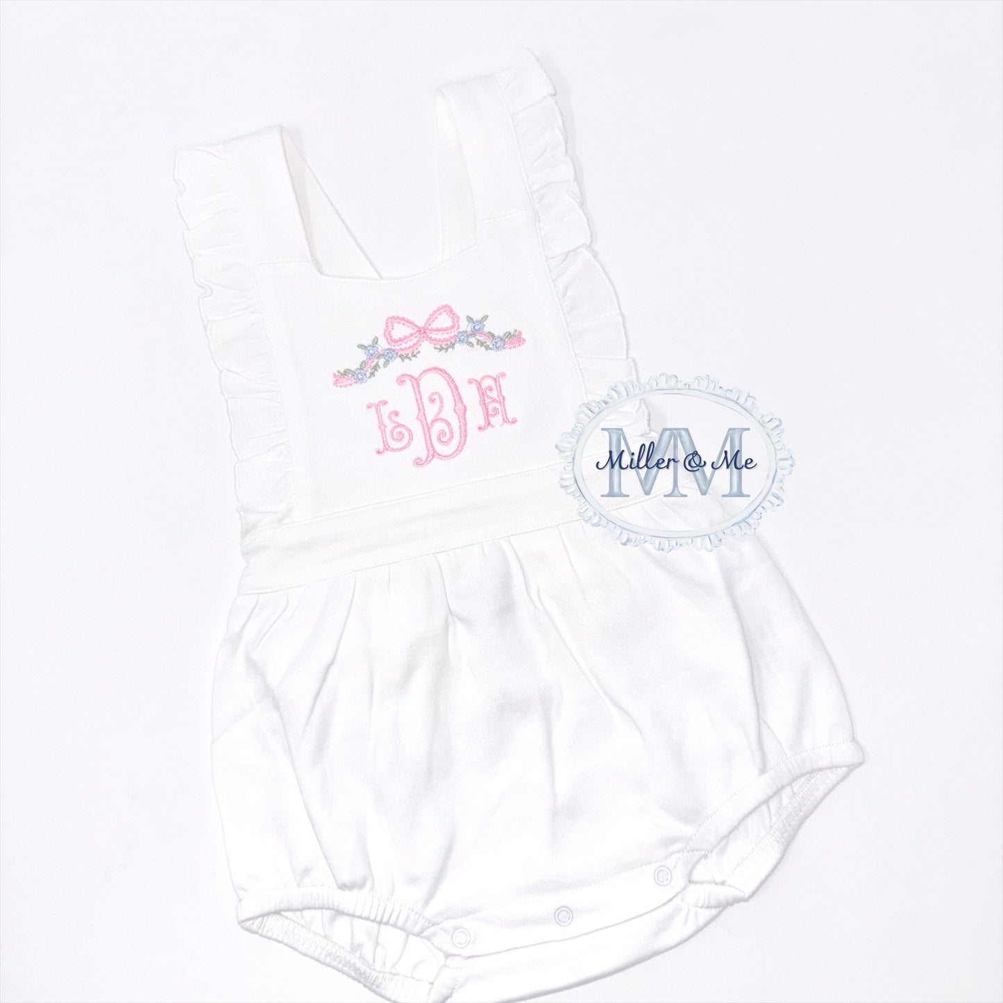 Baby Girls Bubble Romper