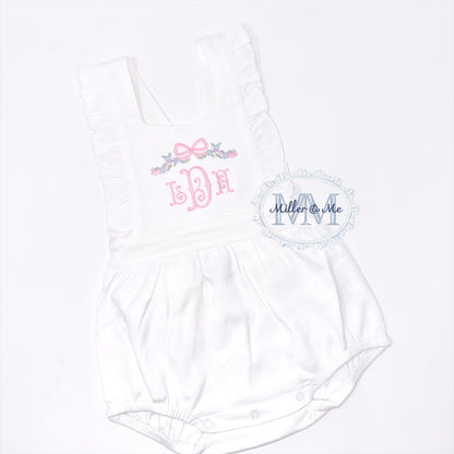 Baby Girls Bubble Romper