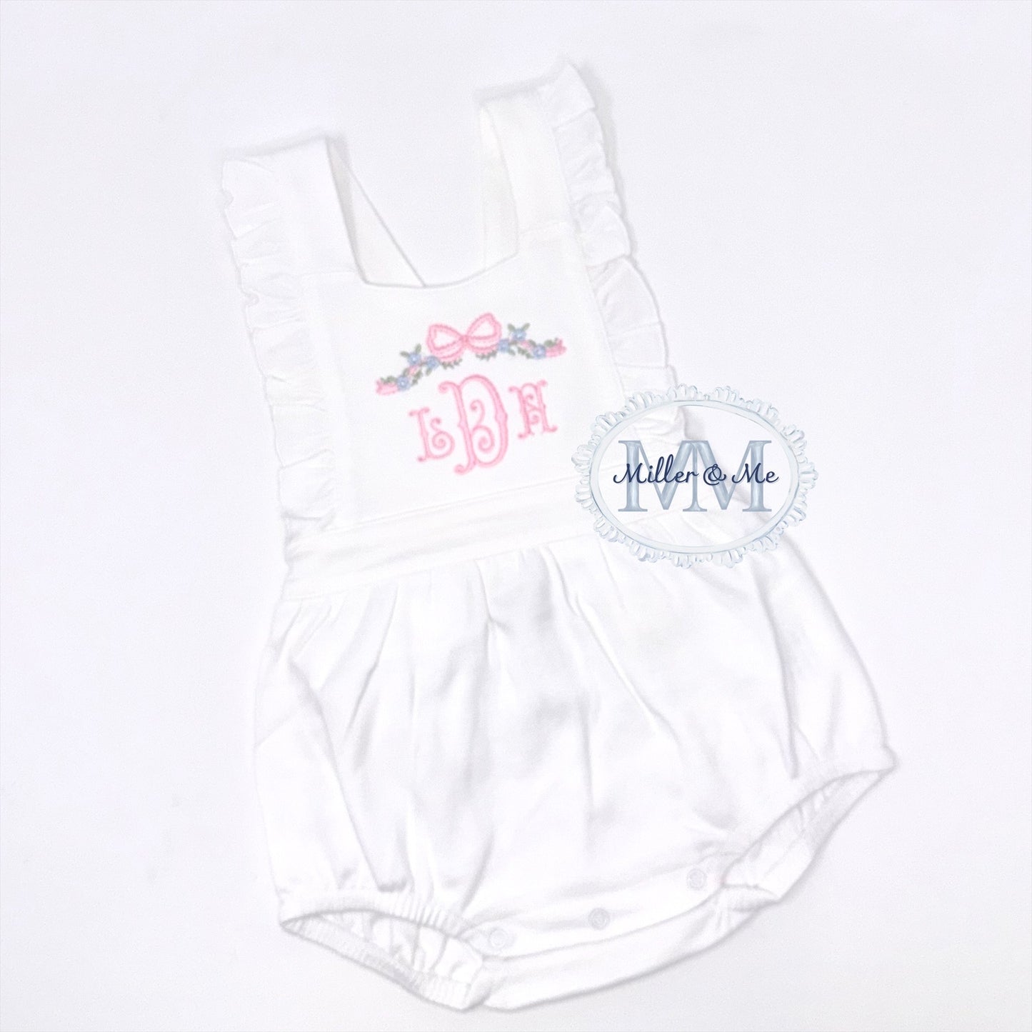 Baby Girls Bubble Romper