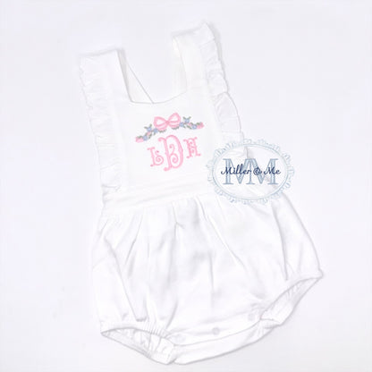 Baby Girls Bubble Romper