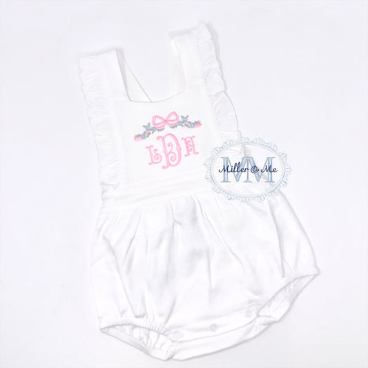 Baby Girls Bubble Romper