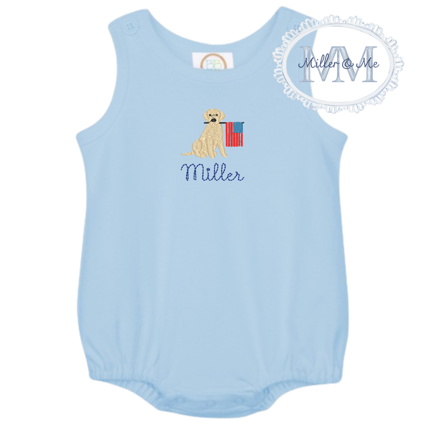 Patriotic sleeveless unisex bubble