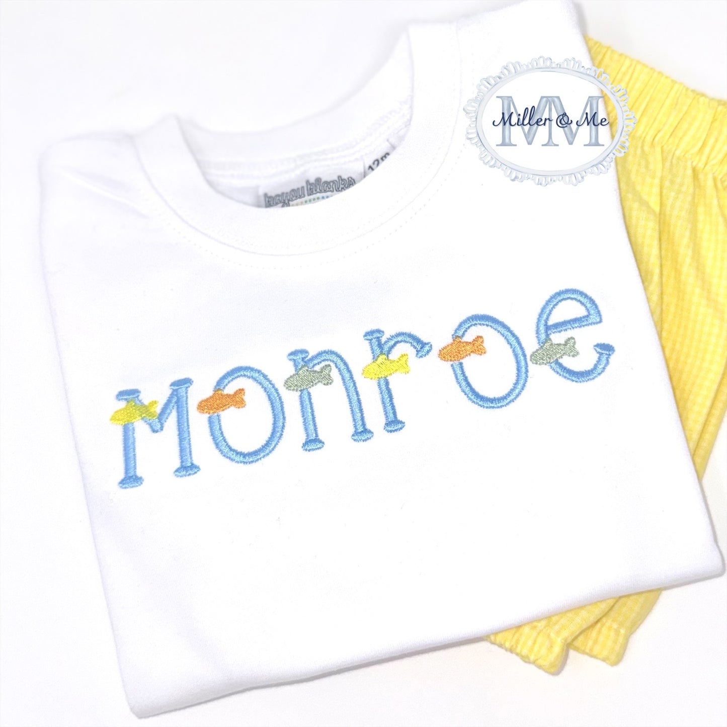 Personalized Fish Name Shirt