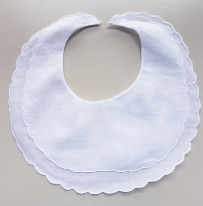 Baptism or Dedication Heirloom Baby Bib