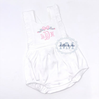 Baby Girls Bubble Romper