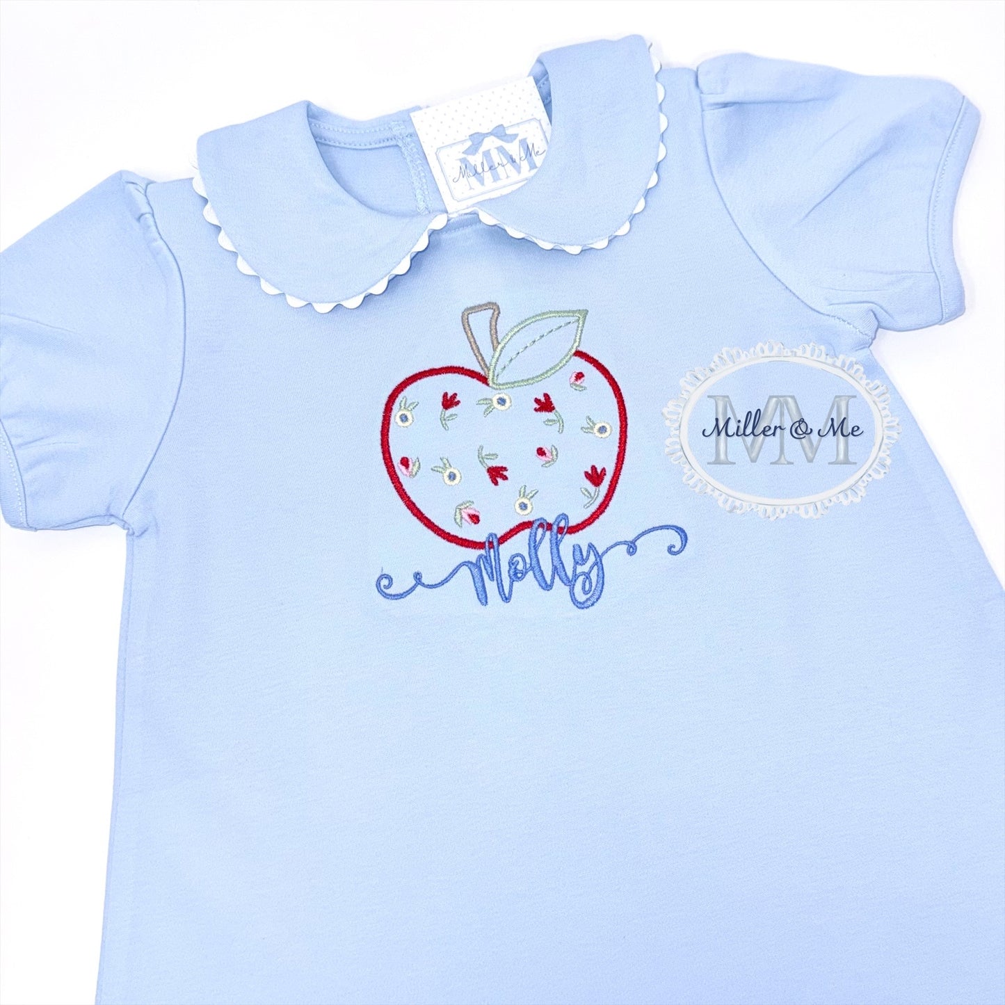 Back to School Girls Peter Pan Collar Dress