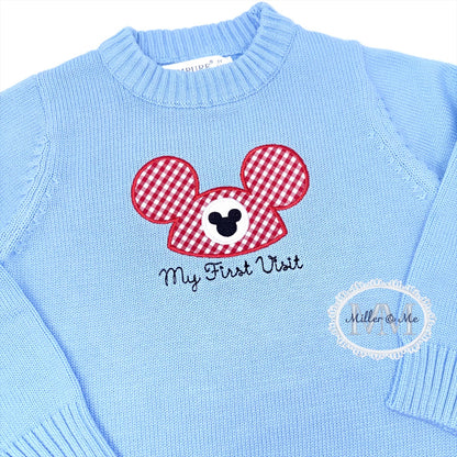 Magical mouse ears inspired sweater