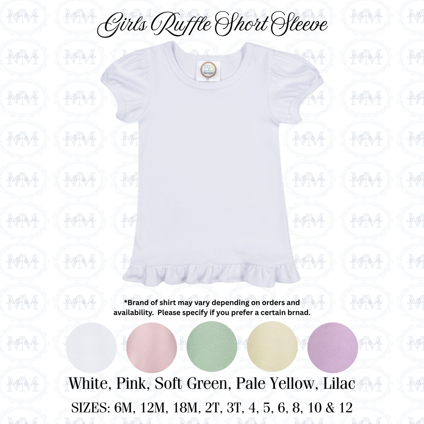 Jesus loves Personalized Children’s Ruffle Shirt