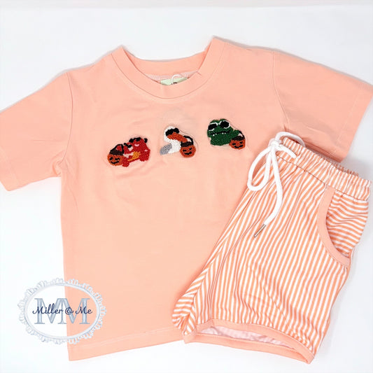 Cajun Halloween French Knot Outfit