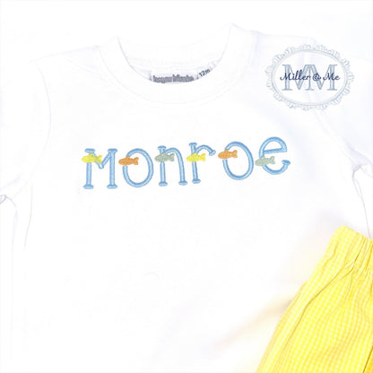 Personalized Fish Name Shirt
