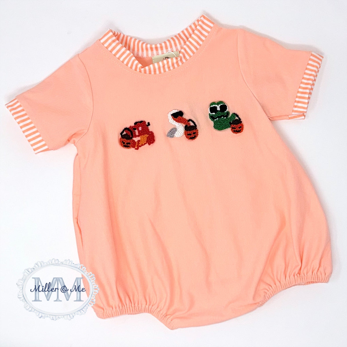 Cajun Halloween French Knot Outfit