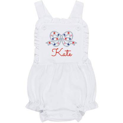 Patriotic Knit Sunsuit for Girls & Boys