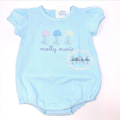 Girls Jellyfish Beach Theme Bubble