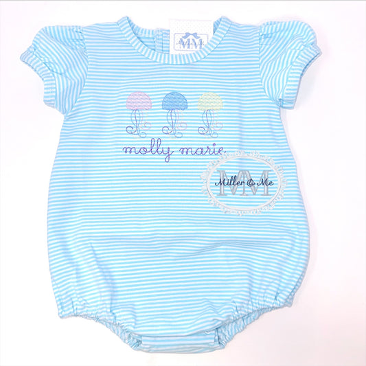 Girls Jellyfish Beach Theme Bubble