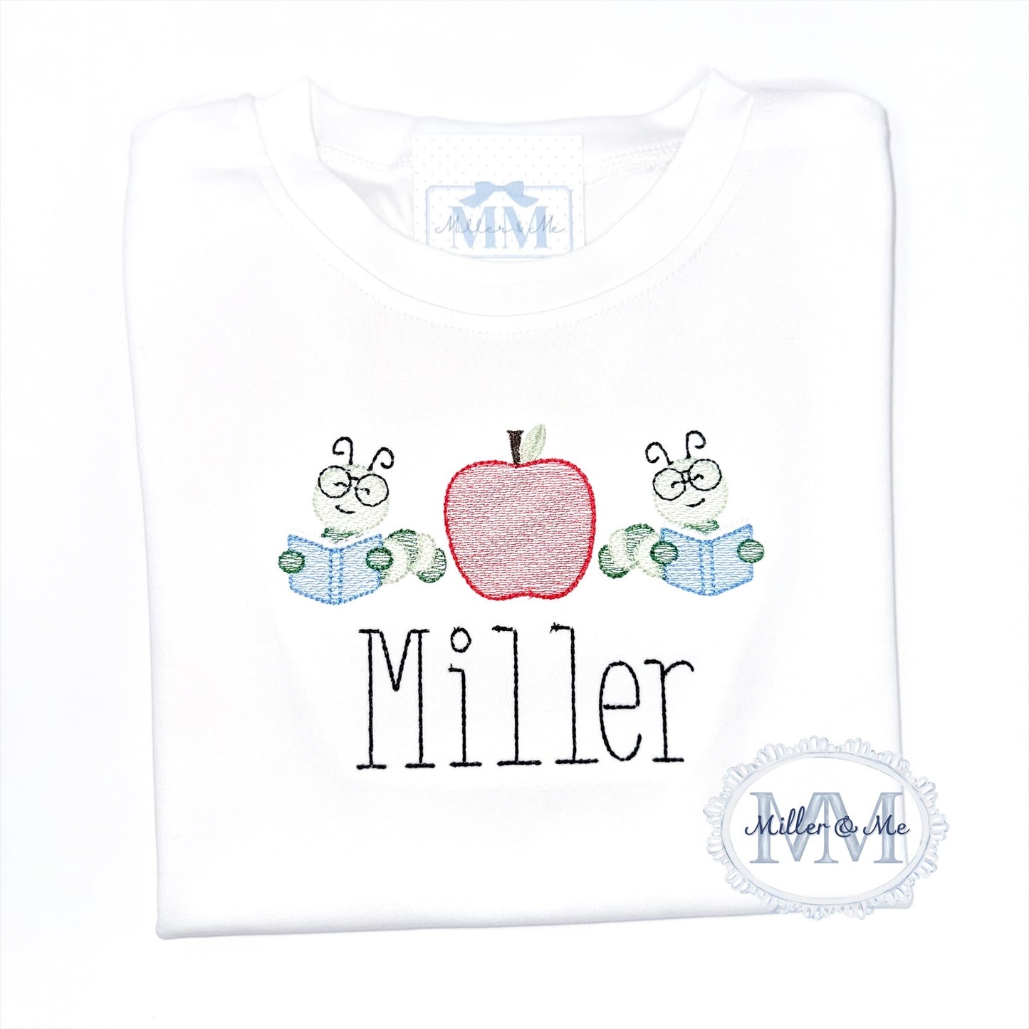 Unisex Back to School Sketch Bookworm Shirt