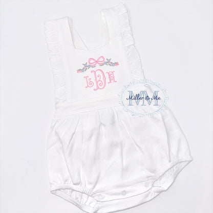 Baby Girls Bubble Romper