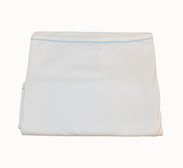 Picot Trim Baby Blanket