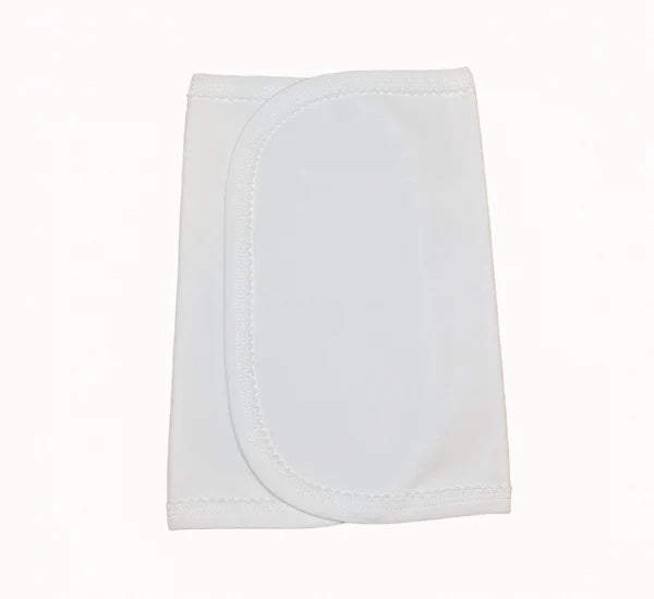 Picot Trim Bib & Burp Cloth