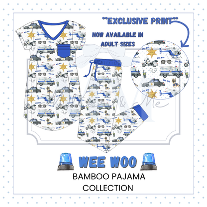 Wee Woo Bamboo Pajama Collection