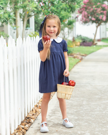 Navy Charlotte Dress - Pre-Order