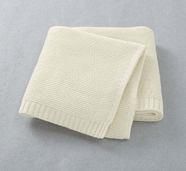 Personalized Knit Cotton Blanket