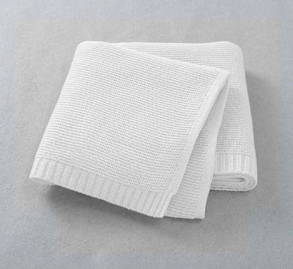 Personalized Knit Cotton Blanket