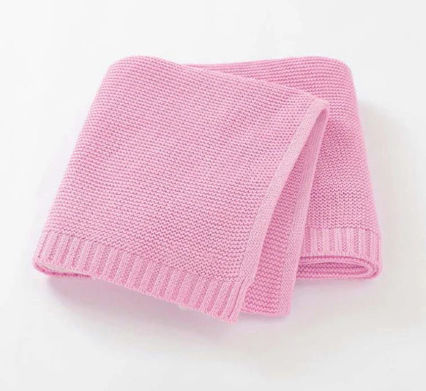 Personalized Knit Cotton Blanket