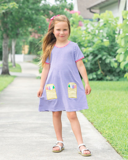Crayon Pocket Dress - Pre-Order