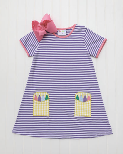 Crayon Pocket Dress - Pre-Order