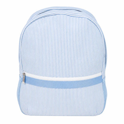 Full Size Seersucker Backpack