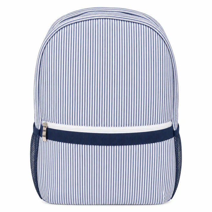 Full Size Seersucker Backpack