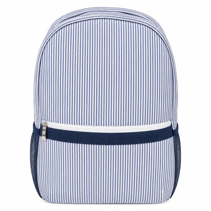 Full Size Seersucker Backpack