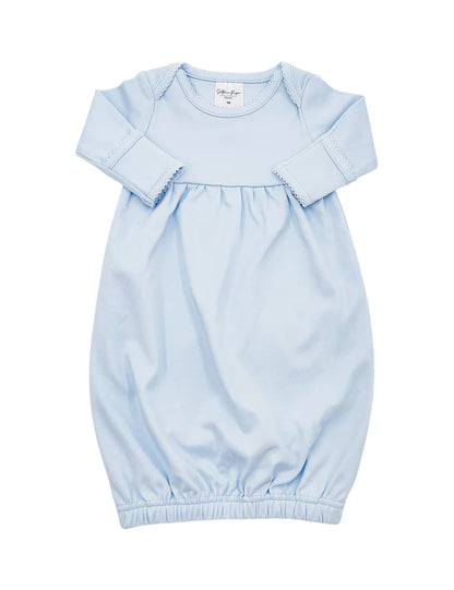 Picot Trim Baby Gown