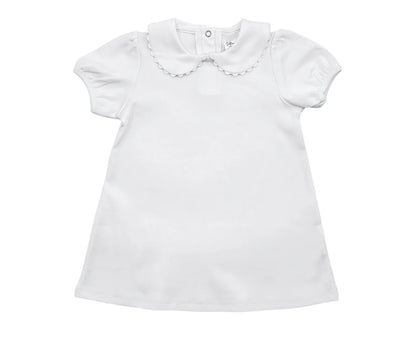 Back to School Girls Peter Pan Collar Dress