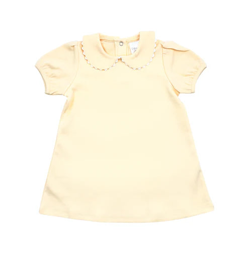 Back to School Girls Peter Pan Collar Dress