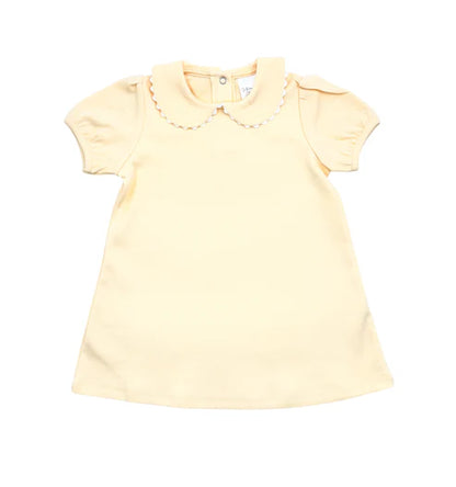 Back to School Girls Peter Pan Collar Dress