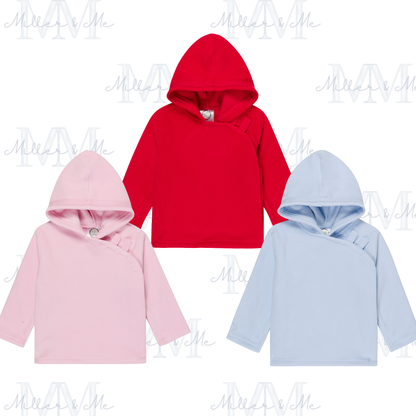 Toddler Fleece Velcro Tab Coat