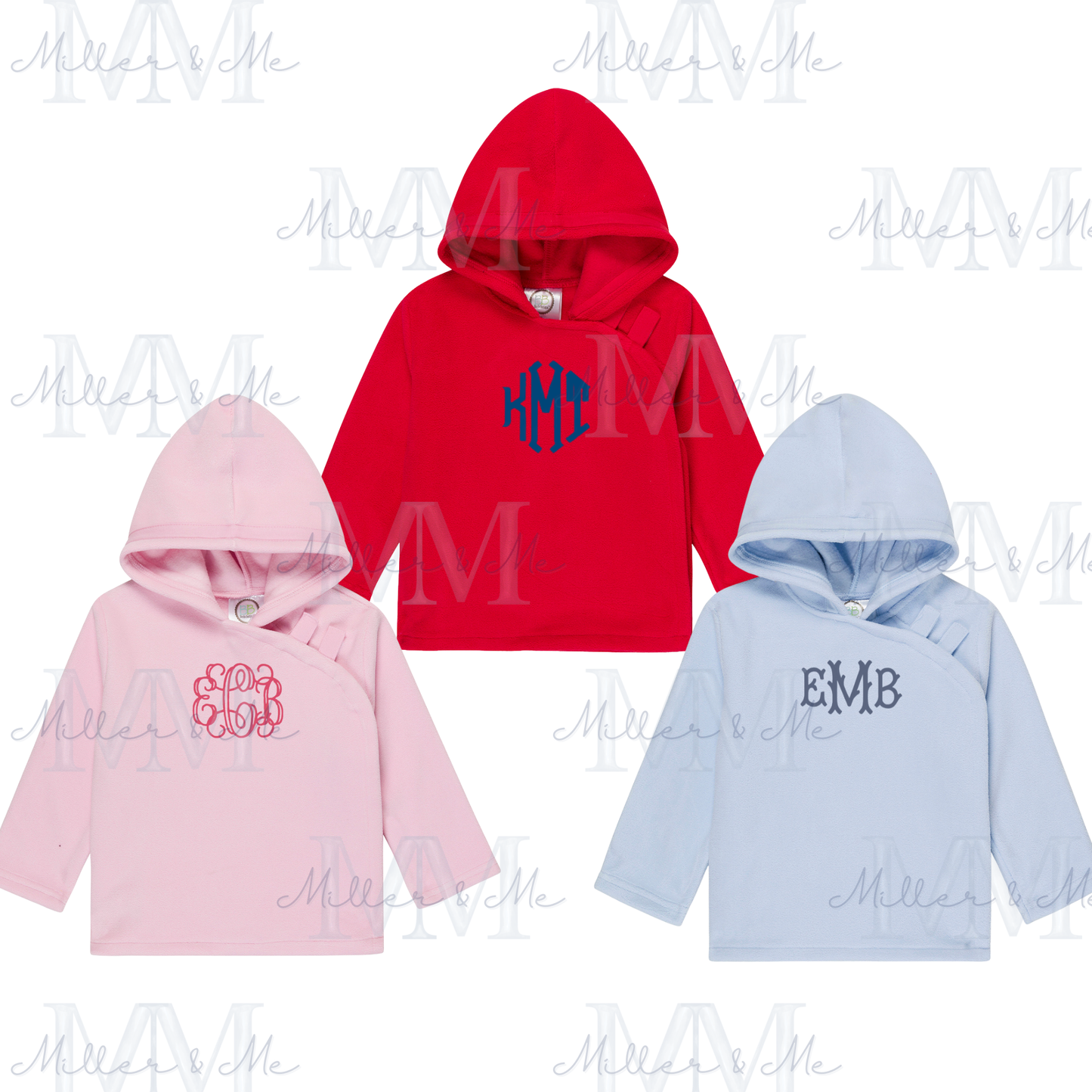 Toddler Fleece Velcro Tab Coat