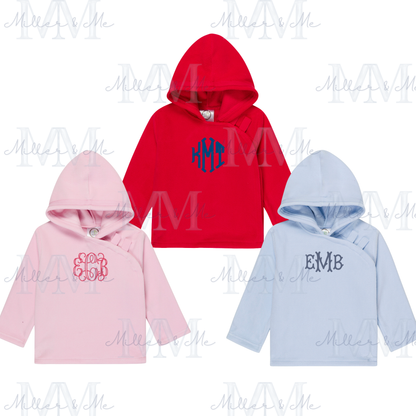 Toddler Fleece Velcro Tab Coat