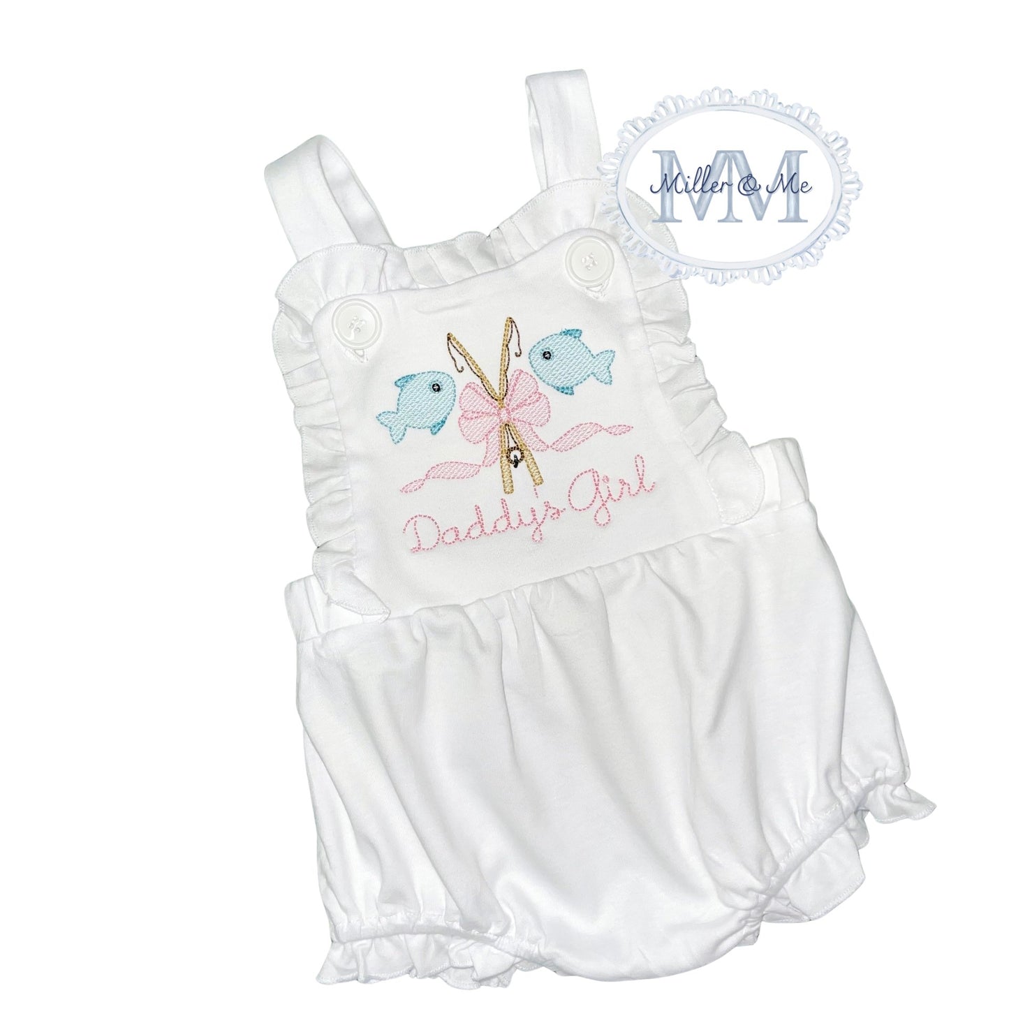 Daddy's Girl Embroidered Bubble or Shirt