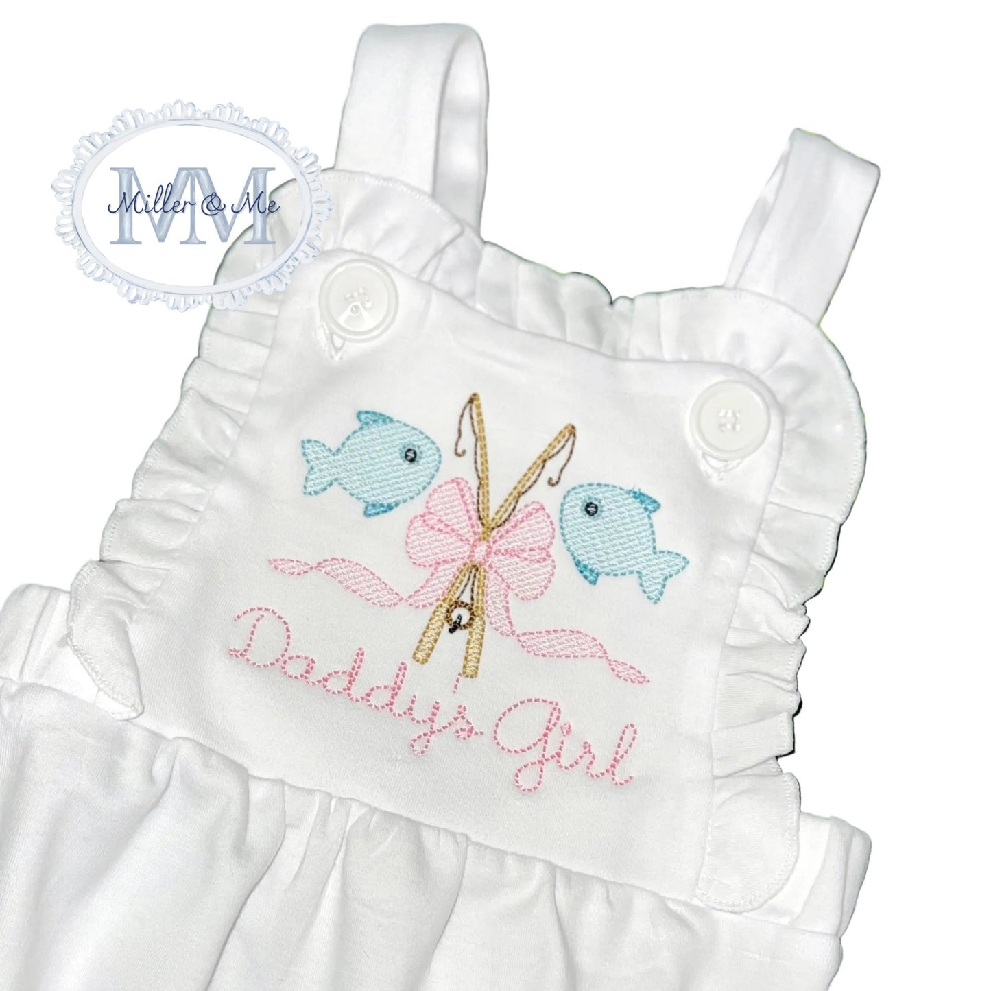 Daddy's Girl Embroidered Bubble or Shirt