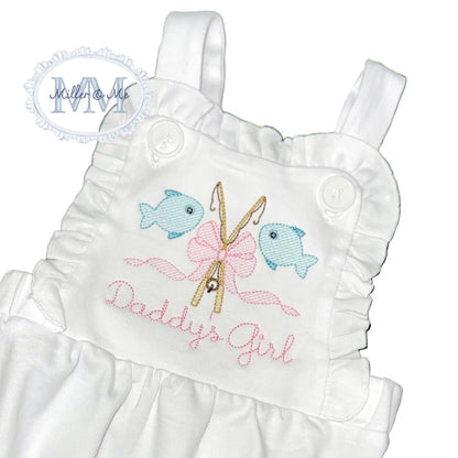 Daddy's Girl Embroidered Bubble or Shirt