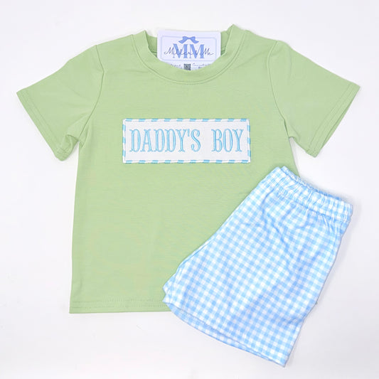 Daddy’s Boy Shorts set